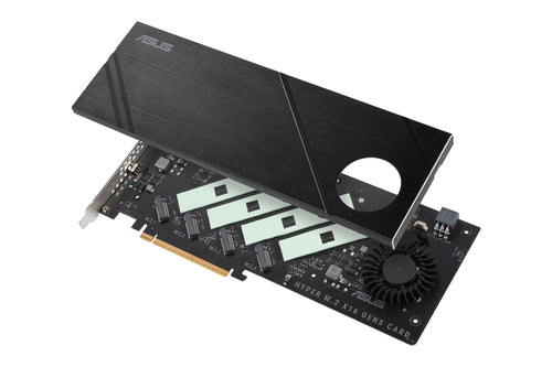 ASUS Hyper M.2 x16 Gen5 Card interface cards/adapter Internal ASUS Hyper M.2 x16 Gen5 Card interface cards/adapter Internal
